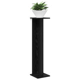 Plant Stand 2 pcs Black Oak 25 x 25.5 x 100.5 cm 899629