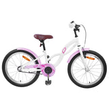 Kids Bike 18 Inches for 5-7 Years Old White 42009660