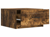 Coffee Table Smoked Oak 49 x 50 x 37 cm Engineered Wood 895890