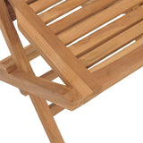 5 Piece Garden Dining Set Solid Wood Teak 3155016