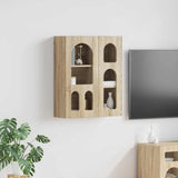 Hanging Cabinet with Shelf ELST Sonoma Oak 59 x 20 x 71.5 cm 891356