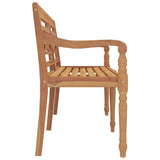 Batavia Bench 150 cm Solid Wood Teak 319147