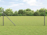 Hexagon Fence Grey 1.2 x 50 m PVC 42005574