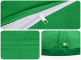 Throw Pillow 6 pcs HEERLEN Green Dia. 50 cm Polyester 929484
