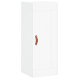 Highboard White 34.5x34x180 cm Engineered Wood 3200169