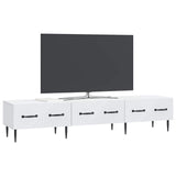 TV Cabinet with Drawer White 147 x 34.5 x 30 cm Engineered Wood 894935