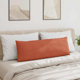 Sofa Pillows 2 pcs Red Orange 120 x 40 cm Corduroy Fabric 42013824