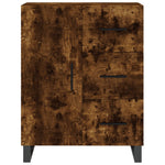 Highboard Smoked Oak 69.5x34x180 cm Engineered Wood 3195928