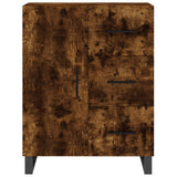 Highboard Smoked Oak 69.5x34x180 cm Engineered Wood 3195928