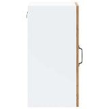 Kitchen Wall Cabinet with Glass Door Lucca Old Wood 853775