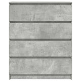 Sideboard Concrete Grey 80x35x99 cm Engineered Wood 3328483