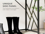 Console Table, Industrial Sofa Table with Metal Frame for Living Room, Hallway, 120 cm, Grey T3398P329966