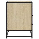 Drawer Cabinet Sonoma Oak 70x41x56 cm Engineered Wood 849075
