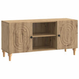 TV Cabinet Artisan Oak 102 x 34.5 x 50 cm Engineered Wood 894244