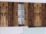Dishwasher Panel Kalmar Old Wood 40 x 31 x 100 cm 884752
