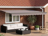 Manual Retractable Awning with LEDs 3.5 x 2.5 m 3419451