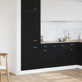 Hanging Cabinet Black Oak 30 x 46 x 81.5 cm Engineered Wood 863237