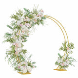 Wedding Arch Gold 220 x 45 x 200 cm Steel 42023032