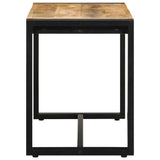 Bench 80x35x45 cm Solid Rough Wood Mango 4015979