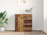 Sideboard with Drawer Old Wood 59 x 39 x 80 cm Engineered Wood 883064