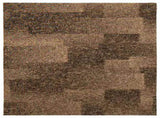 Floor Carpet 20 pcs Brown 50 x 50 cm PP 42046765