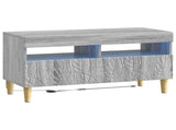 LED TV Cabinet Grey Sonoma Engineered Wood 897221