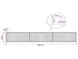 Gabion with 5 mm Wire and 5x5 cm Mesh 300x20x50 cm 3464040