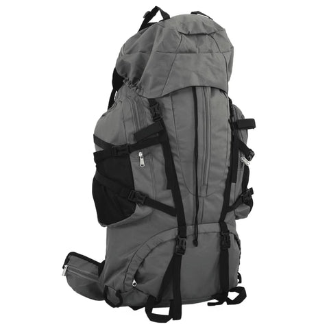 ZNTS Hiking Backpack Grey 80 L Oxford Fabric 4009968