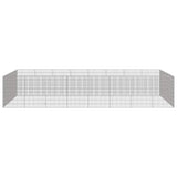 Free Range Animal Enclosure 24-Panel 54x80 cm Galvanised Iron 3321347