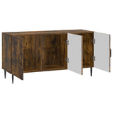 TV Cabinet Smoked Oak 99 x 34.5 x 50 cm Engineered Wood 894950