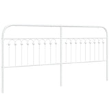 Metal Replace Headboard White 193 cm 376686