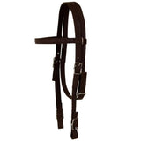 Western Saddle. Headstall&Breast Collar Real Leather 12" Brown 91350