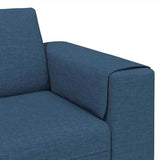 Sofa Set Blue Fabric 3335119
