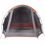 Family Tent Tunnel 8-Person Grey Waterproof 94736