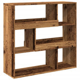 Book Cabinet/Room Divider Old Wood 100x33x94,5 cm 854443