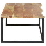Peg with Live Edge 100x35x22 cm Solid Acacia Wood 320251