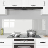 Kitchen Backsplash 2 pcs Transparent 70 x 50 cm Tempered Glass 3415531