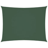 Sunshade Sail Oxford Fabric Rectangular 4x6 m Dark Green 135492