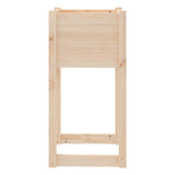 Planters 2 pcs 40x40x81 cm Solid Wood Pine 822123