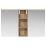 Bathroom Cabinet Set 3 pcs 100 x 10.5 x 60.5 cm Engineered wood 3403703