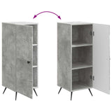 Sideboard Concrete Grey 33 x 34.5 x 90 cm Engineered Wood 895518