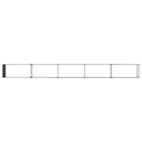 Raised Garden Bed Green 400 x 40 x 55 cm Galvanized steel 8006276