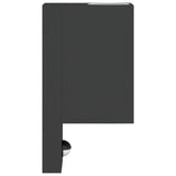ZNTS Outdoor Wall Lights with Sensors 2pcs Black Die-cast Aluminium 4006309