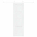 Sliding Door ORKDAL White 61 x 198.5 cm Solid Pine Wood 3333689