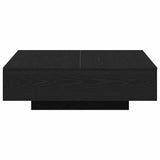 Coffee Table Black Oak 100 x 100 x 31 cm 863005