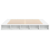 Bed Frame without Mattress White 180x200 cm Super King 3280454