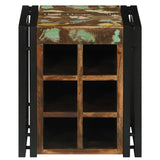 Wine Rack 35 x 35 x 39 cm Solid Reclaim Wood 4016755