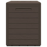 Garden Storage Box Brown 78x44x55 cm 49442