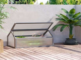 Wooden Cold Frame Greenhouse Garden Portable Raised Planter 68972599