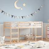 ZNTS Kids' Loft Bed without Mattress with Ladder 90x200 cm 835898